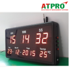 ĐỒNG HỒ LED TREO TƯỜNG (MÃ: ATC-HMS-D-T-S)