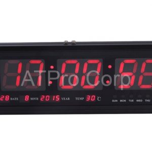 ĐỒNG HỒ ĐIỆN TỬ LED TREO TƯỜNG (MÃ: ATC-HomeClock)