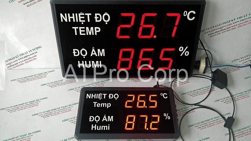 Đồng hồ đo nhiệt độ độ ẩm