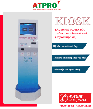 kiosk lấy số thứ tự