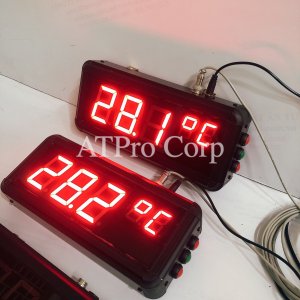 Đồng hồ led đo nhiệt độ