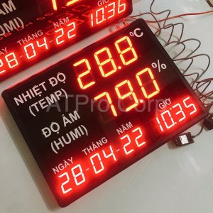 đồng hồ giám sát nhiệt độ