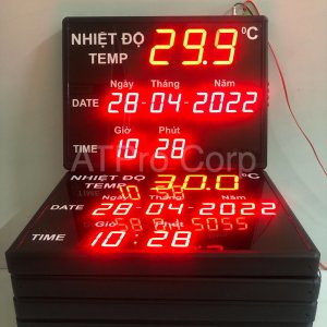 Đồng hồ giám sát nhiệt độ độ ẩm