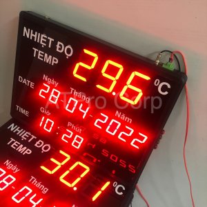 đồng hồ giám sát nhiệt độ