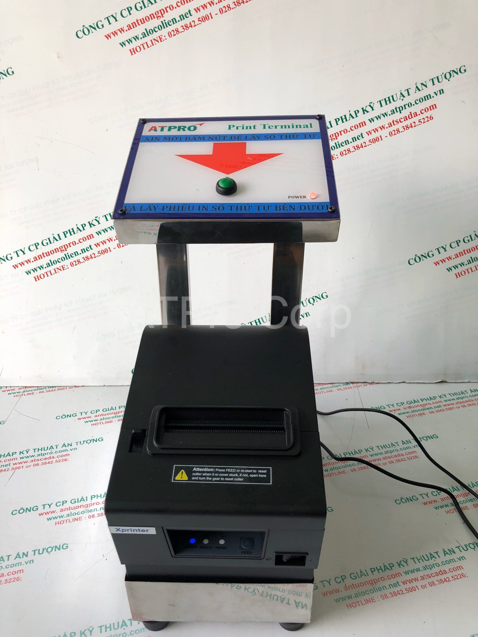 Hệ thống xếp hàng tự động thông minh ATPro Corp