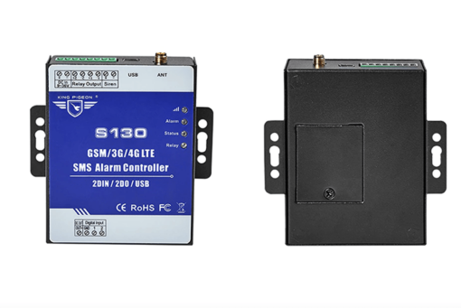 BỘ ĐIỀU KHIỂN CẢNH BÁO TỪ XA GMS 3G 4G SMS S130 (2DIN+2DO+USB)