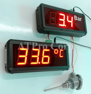 đồng hồ đo nhiệt độ và áp suất