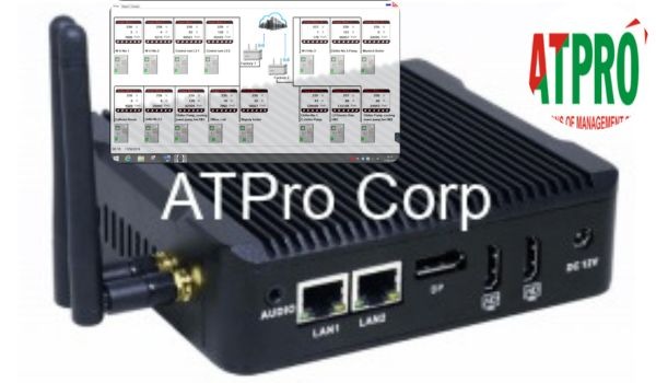 Máy tính ATBOX-U sử dụng trong giám sát điện năng Huế 