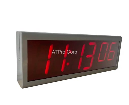 Đồng hồ NTP PoE 4inch 6 số (model:GTD368-6SR3-B)