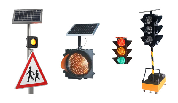 Các loại đèn cảnh báo giao thông năng lượng mặt trời