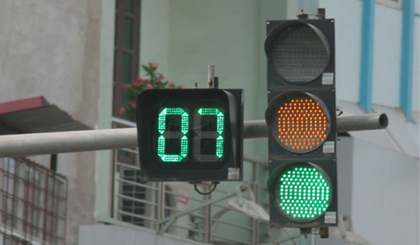 Đèn tín hiệu giao thông đếm lùi