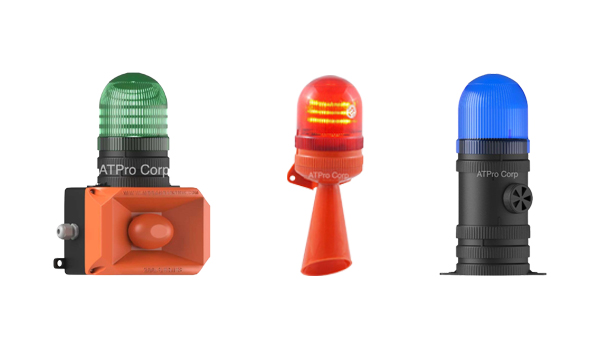 Các mẫu đèn cảnh báo an toàn được sử dụng trong nhiều môi trường