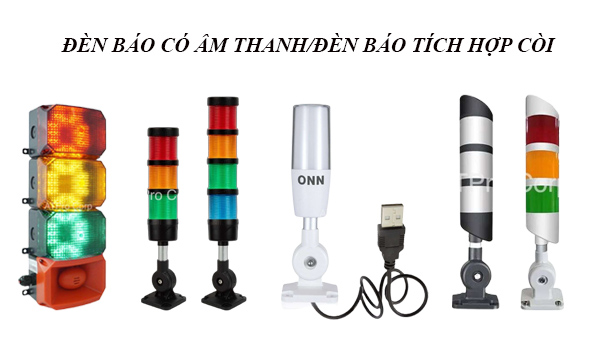 Top những loại đèn báo có âm thanh đang được sử dụng nhiều nhất