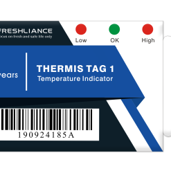 Chỉ báo nhiệt độ dùng một lần Thermis Tag 1