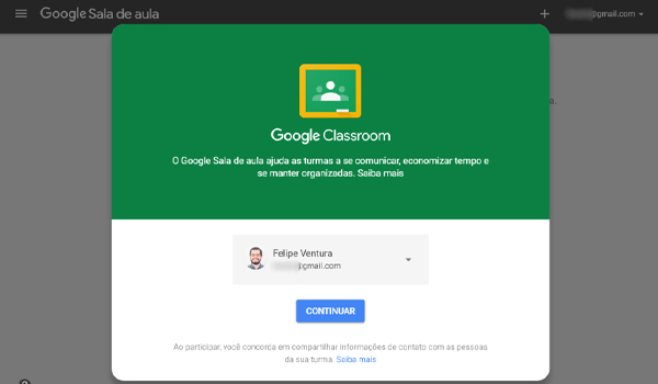 Đăng ký tài khoản Google Classroom với Email