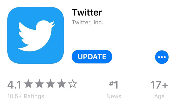 Tải xuống ứng dụng Twitter trên điện thoại hệ điều hành iOS