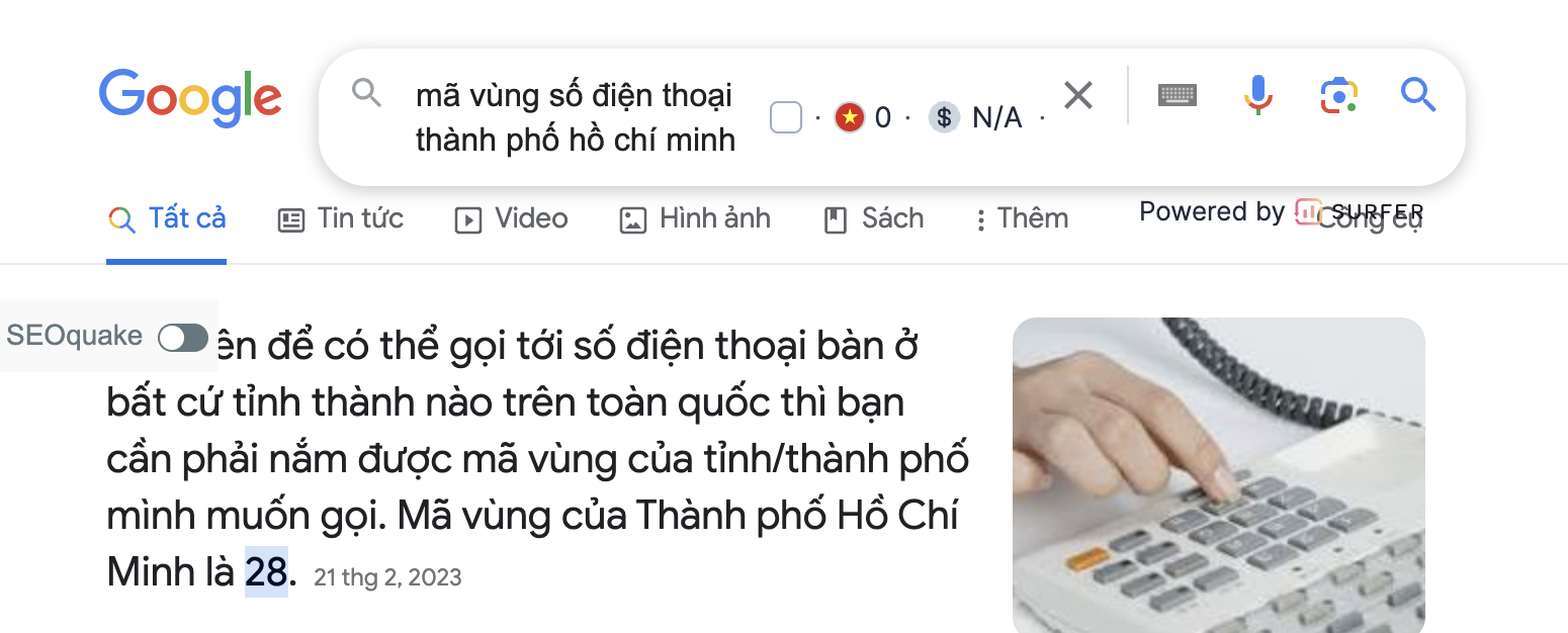 Tra cứu bảng mã vùng điện thoại 63 tỉnh thành Việt Nam