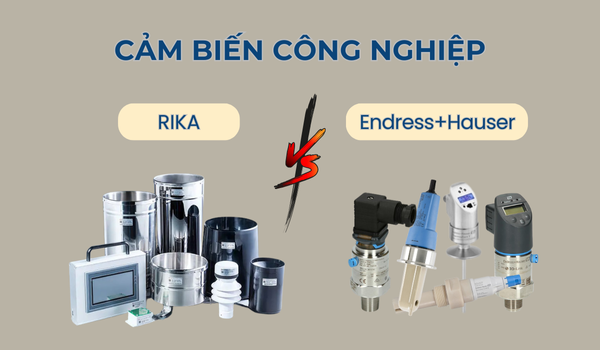 Cảm biến công nghiệp RIKA với Cảm biến công nghiệp Endress+Hauser