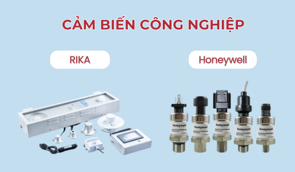 Cảm biến công nghiệp RIKA với Cảm biến công nghiệp Honeywell