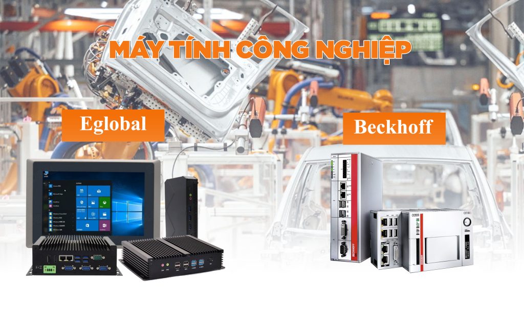 Máy tính công nghiệp Eglobal vs Máy tính công nghiệp Beckhoff