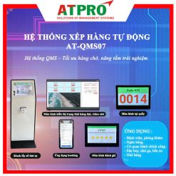 HỆ THỐNG XẾP HÀNG TỰ ĐỘNG AT-QMS07