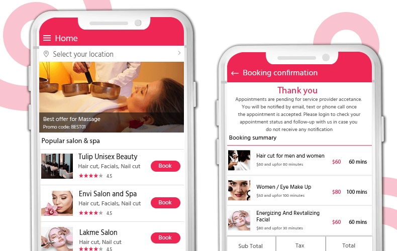 Hệ thống đặt lịch hẹn Booking Online cho chủ Spa, Nails, Salon