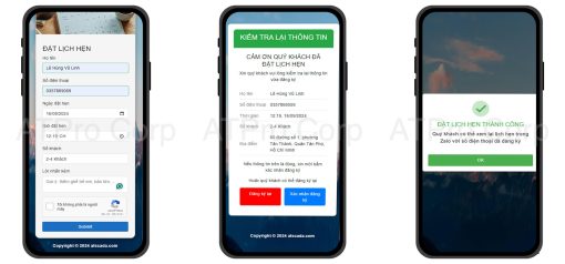 Hệ thống đặt lịch hẹn booking online