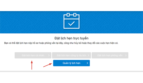 Dễ dàng theo dõi lịch hẹn 