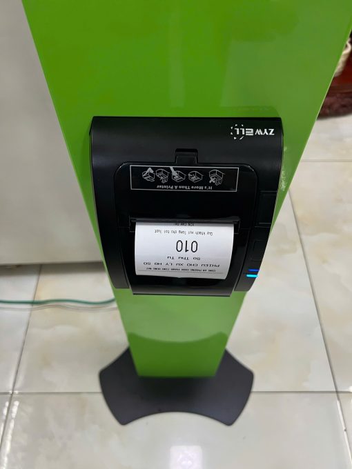 Máy in phiếu thứ tự tích hợp