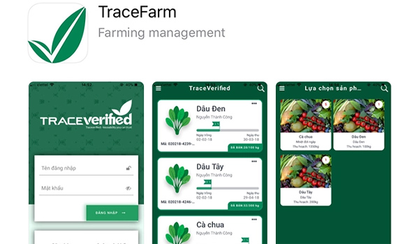 Trace Farm là giải pháp quản lý sản xuất dành riêng cho các doanh nghiệp hoạt động trong lĩnh vực nông nghiệp