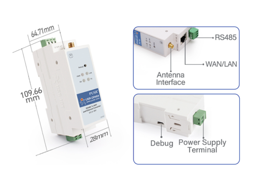 USR-DR404 Bộ chuyển đổi RS485 sang Wifi