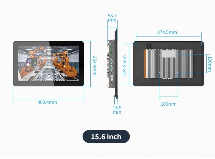 MÁY TÍNH CÔNG NGHIỆP MÀN HÌNH CẢM ỨNG SENKE SK-15.6A