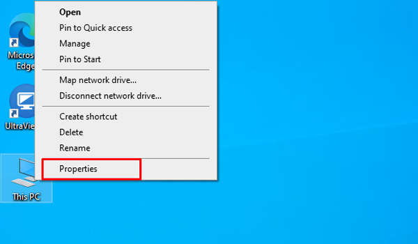 Kiểm tra cấu hình máy tính bằng This PC (My Computer)