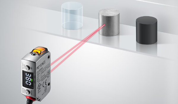 Cảm biến laser sử dụng chùm tia laser để phát hiện vật thể, đo khoảng cách & đo vị trí của đối tượng/vật thể
