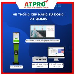 Hệ thống xếp hàng tự động AT-QMS06