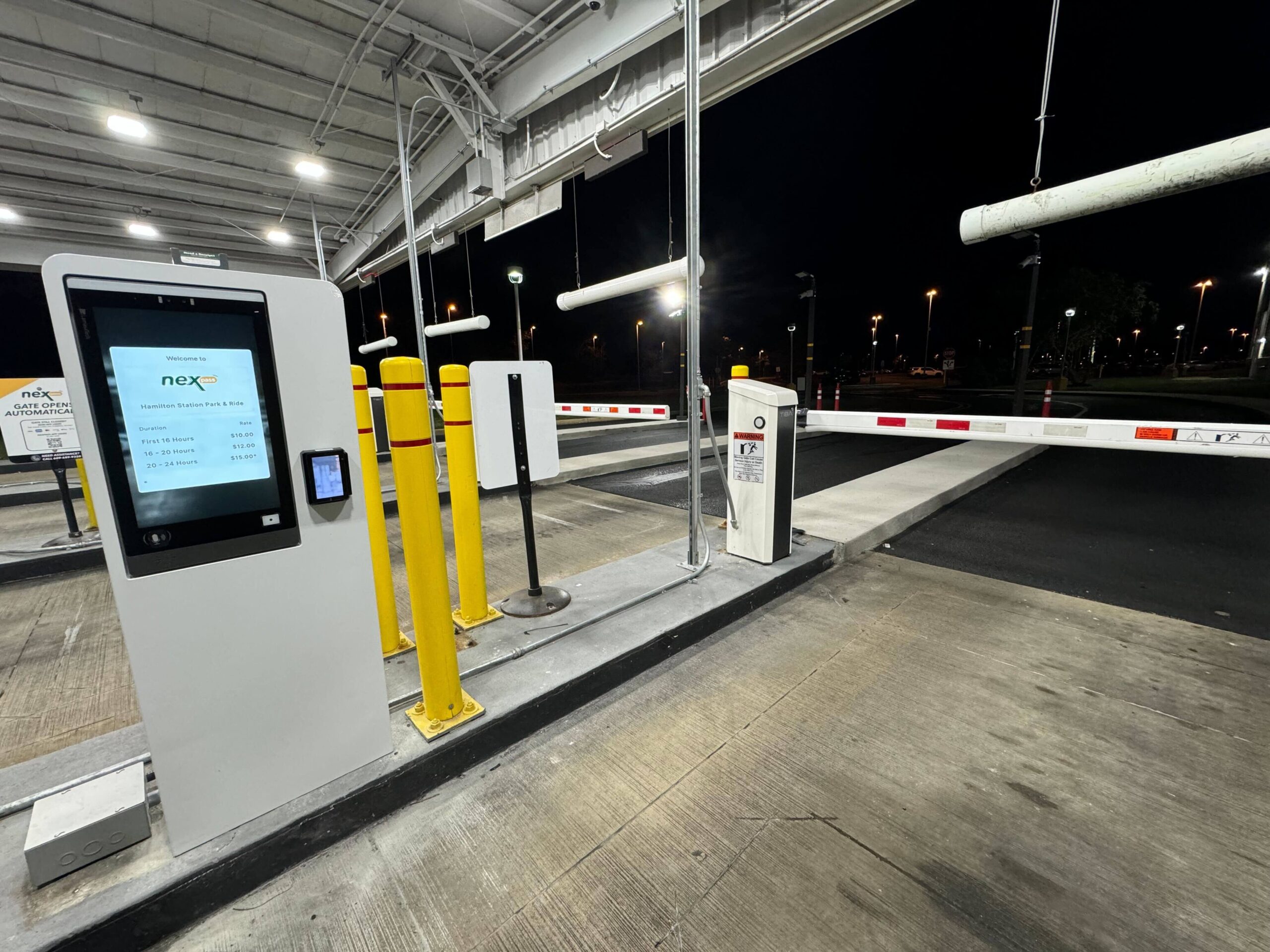 Kiosk bãi đỗ xe là gì?