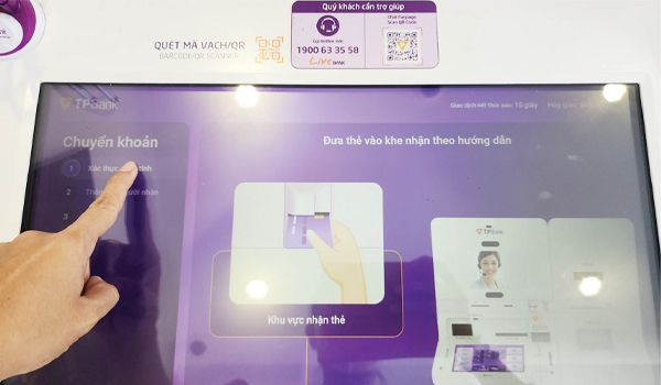 Kiosk Banking được triển khai sử dụng tại nhiều ngân hàng khác nhau