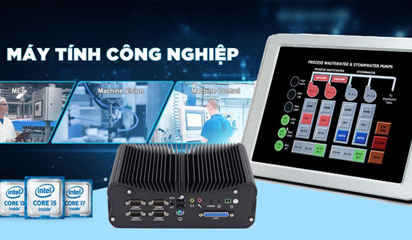 Máy tính công nghiệp nhiều cổng USB và cổng COM