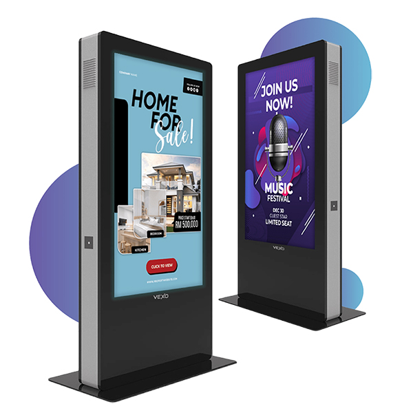 Kiosk biển báo kỹ thuật số hỗ trợ truyền thông nội bộ