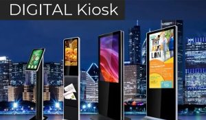 Kiosk biển báo kỹ thuật số trong doanh nghiệp