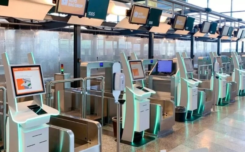 Kiosk Check In Tại Bệnh Viện, Khách Sạn, Sân Bay Chất Lượng Cao