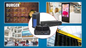 Máy tính mini công nghiệp giải pháp cho biển báo kỹ thuật số, KIOSK và bán lẻ