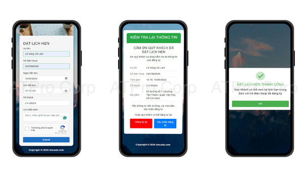 Khách hàng có thể đặt lịch hẹn online, lấy số từ xa qua ứng dụng di động