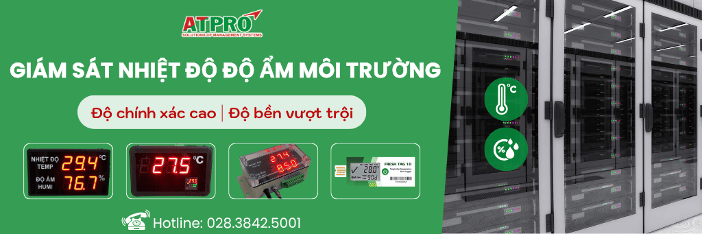giám sát nhiệt độ độ ẩm môi trường