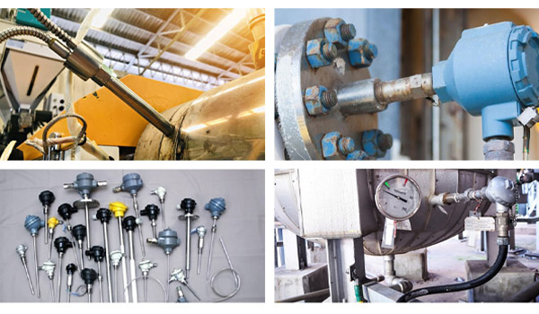 Cảm biến nhiệt độ công nghiệp được sử dụng trong nhiều ngành & lĩnh vực