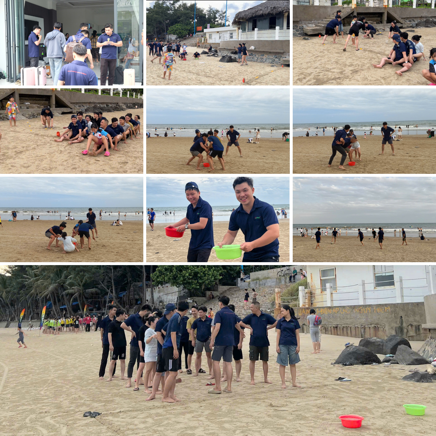 Chương trình Team Building trên bãi biển Vũng Tàu