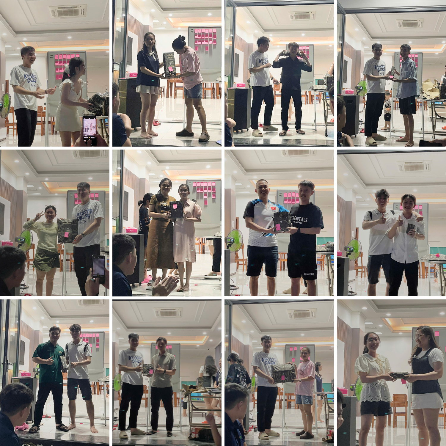 Các thành viên đều được dành tặng những món quà ý nghĩa