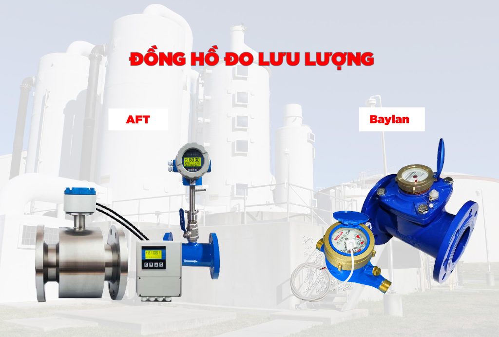 Đồng hồ đo lưu lượng AFT với đồng hồ đo lưu lượng nước Baylan