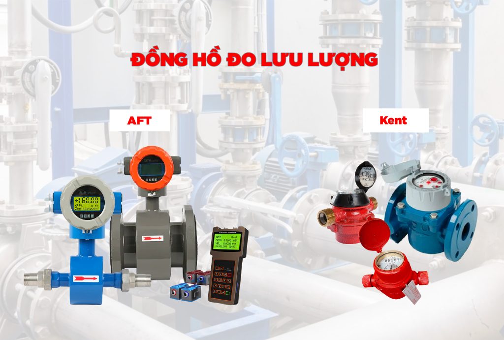 Đồng hồ đo lưu lượng AFT với đồng hồ đo lưu lượng nước Kent