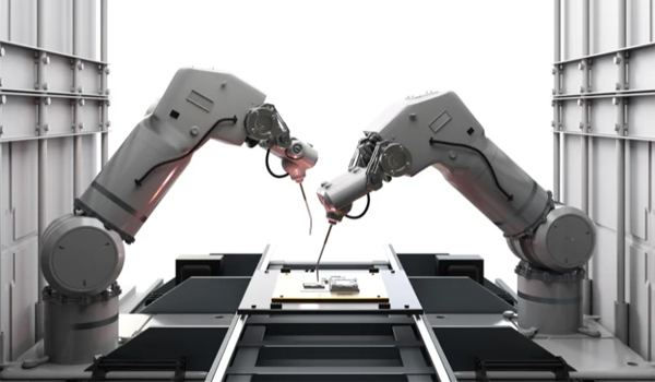 Robot công nghiệp được cấu thành từ nhiều bộ phận khác nhau